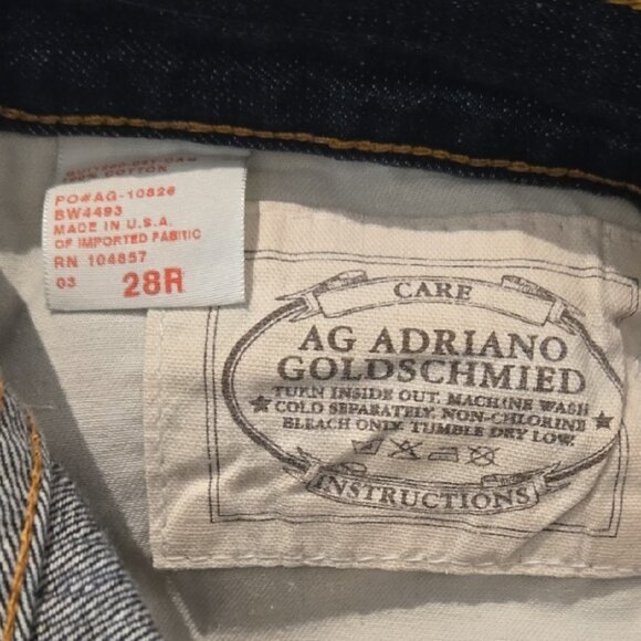 AG Adriano Goldschmied Dark Blue Denim - Picture 6 of 7